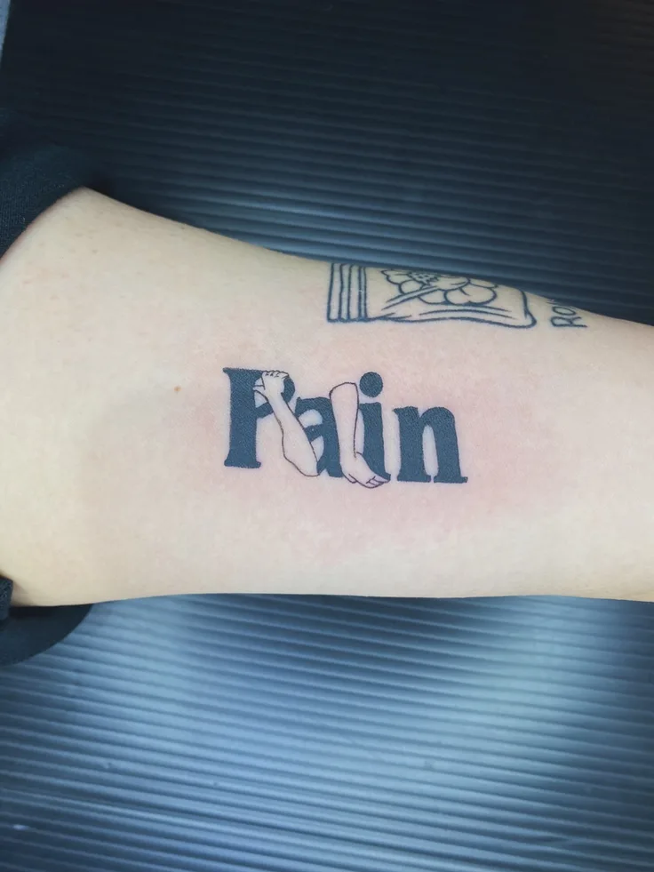 Painのレタリング