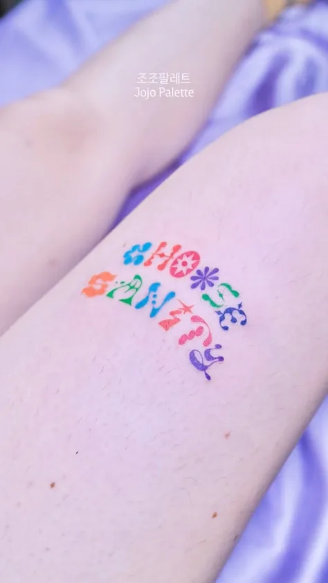 조조팔레트 영문 레터링 오너먼트 ‧₊ ⋅ ˚✮