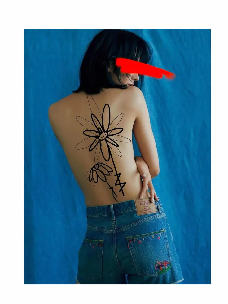花のフラッシュデザイン