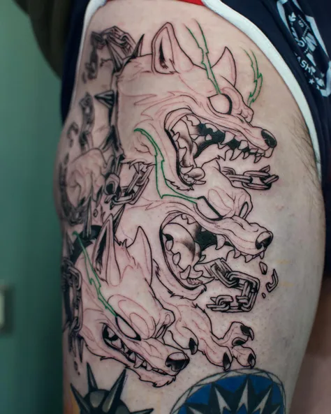 柴犬ケルベロス