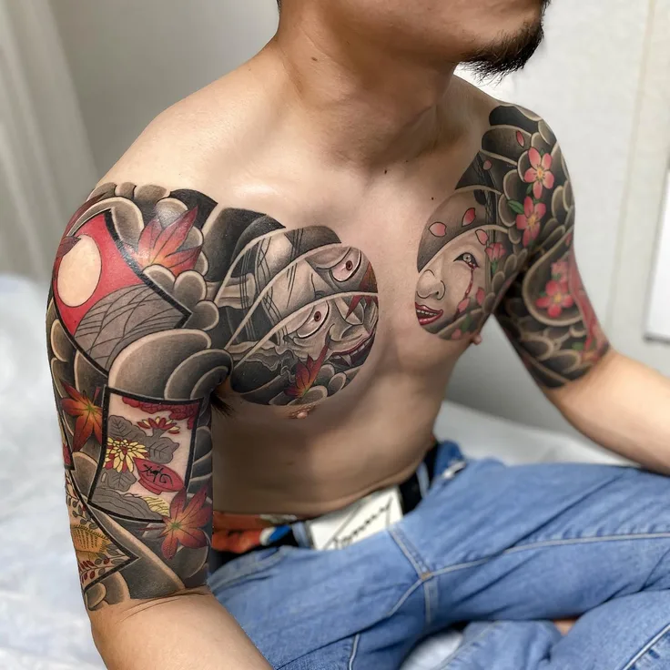 般若の和彫り