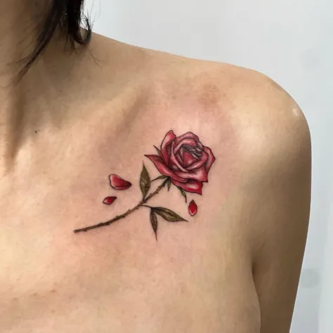 薔薇のタトゥー