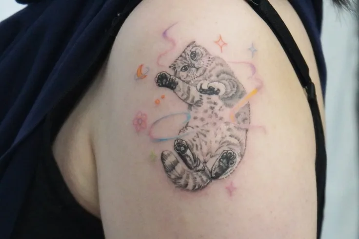 猫のタトゥー