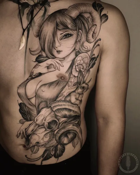 七宗罪・色慾の刺青