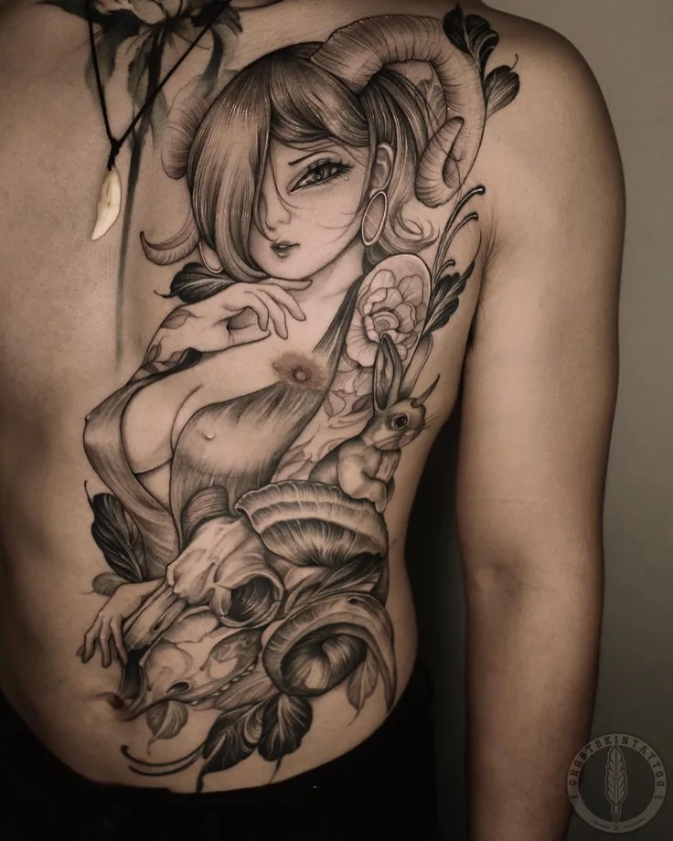 七宗罪・色慾の刺青