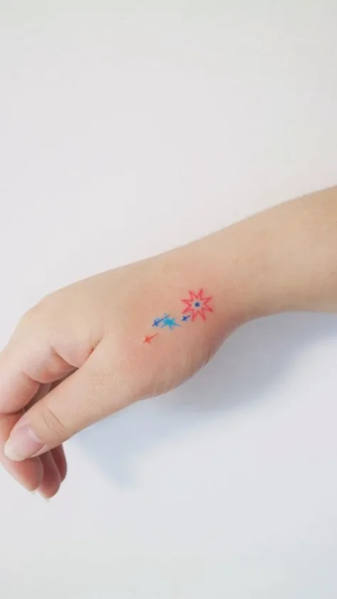 손등을 타고 흐르는 별똥별 ⛤