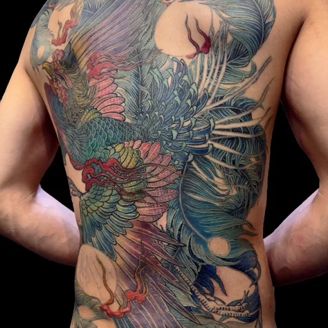 鳳凰の刺青