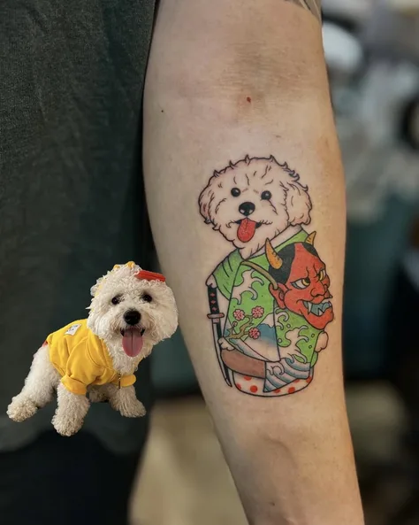侍風の愛犬
