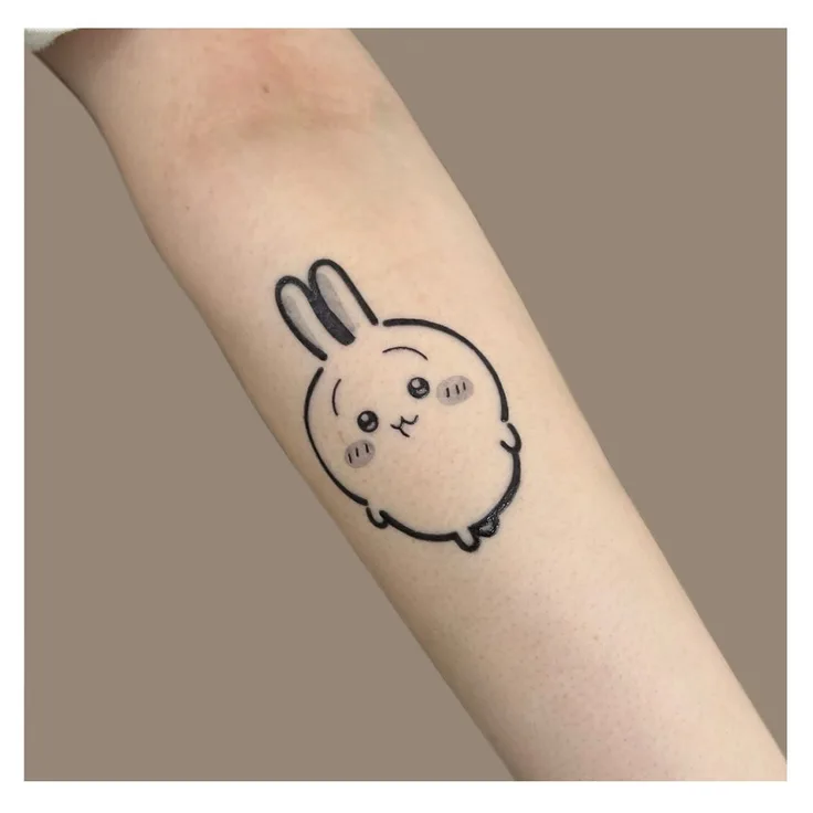 ちいかわうさぎのジャグアタトゥー
