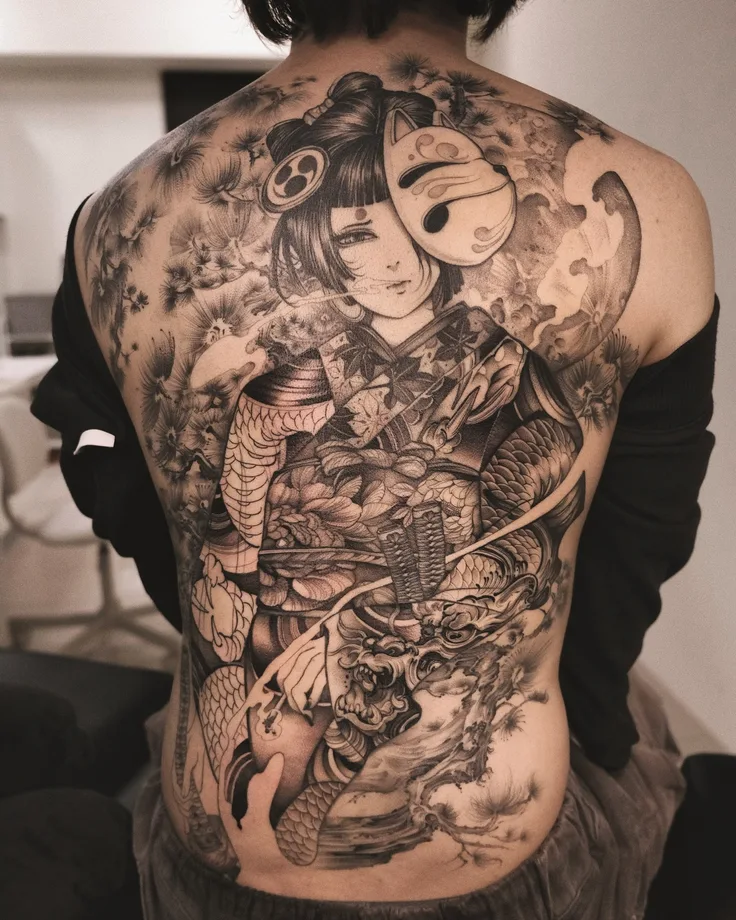 龍の刺青