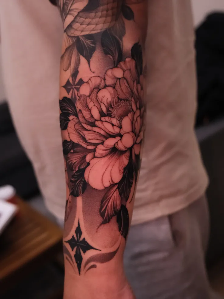 牡丹の花