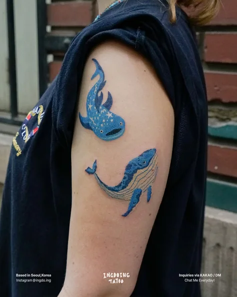 クジラと海