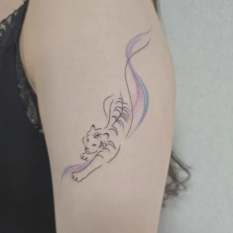 虎のタトゥー