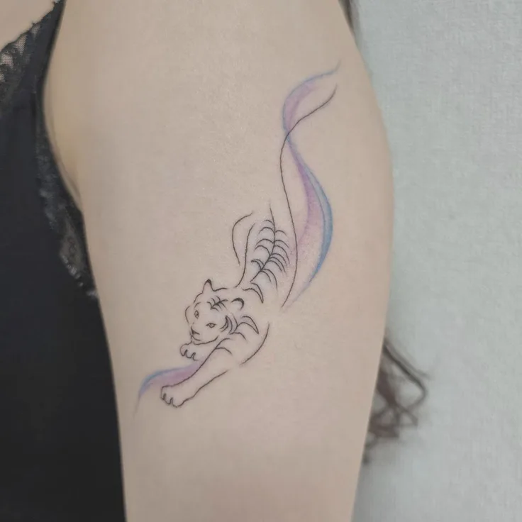 虎のタトゥー