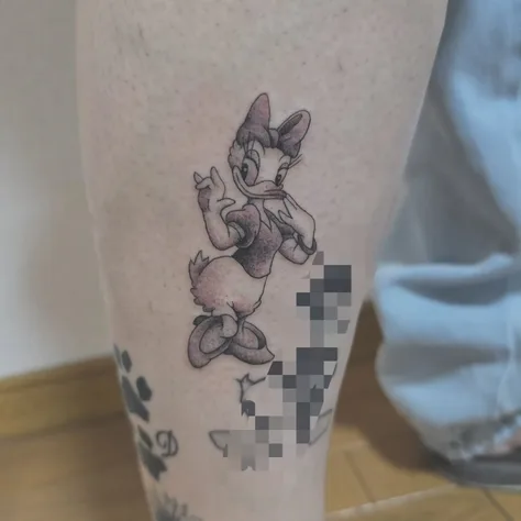 キャラクターのタトゥー