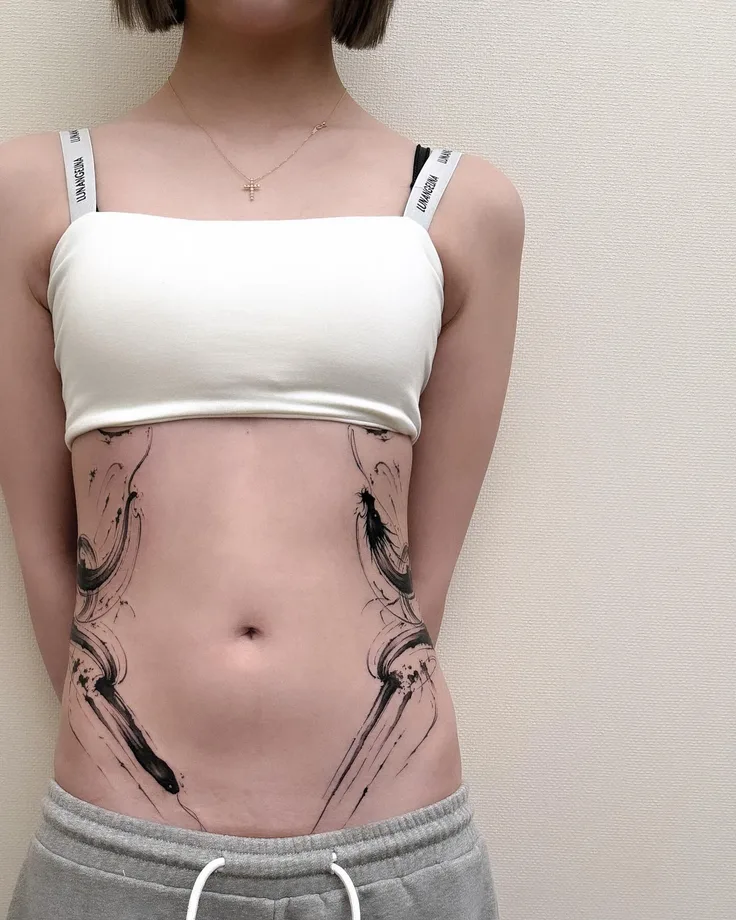 龍と蛇のタトゥー