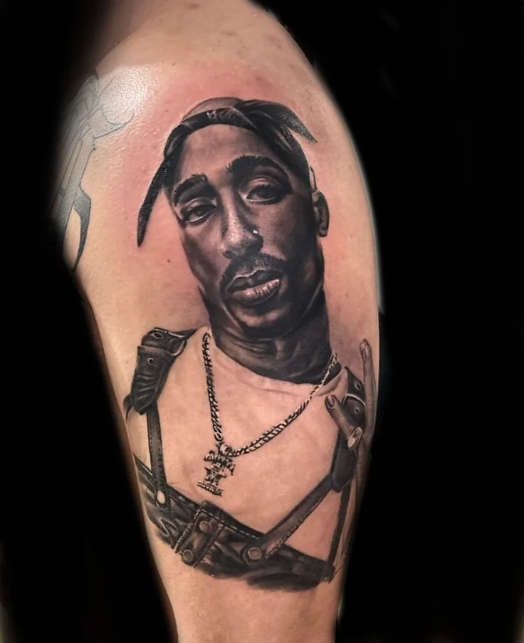 2pacのポートレート