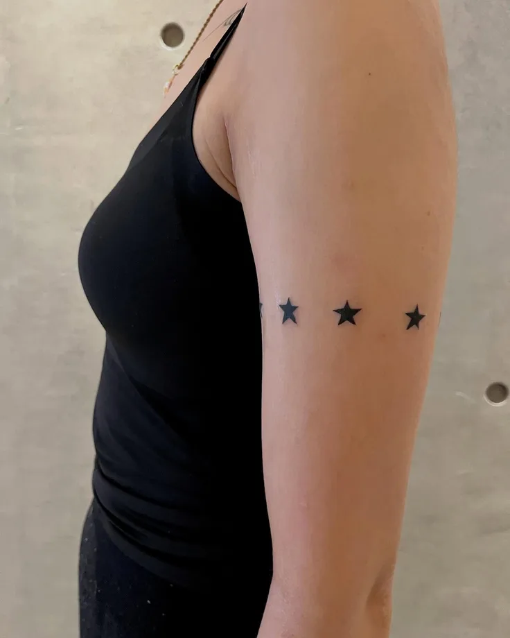 星のタトゥー