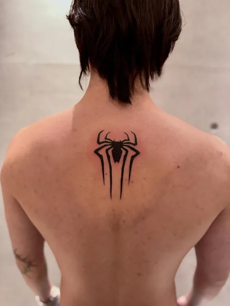 スパイダーマンのマーク