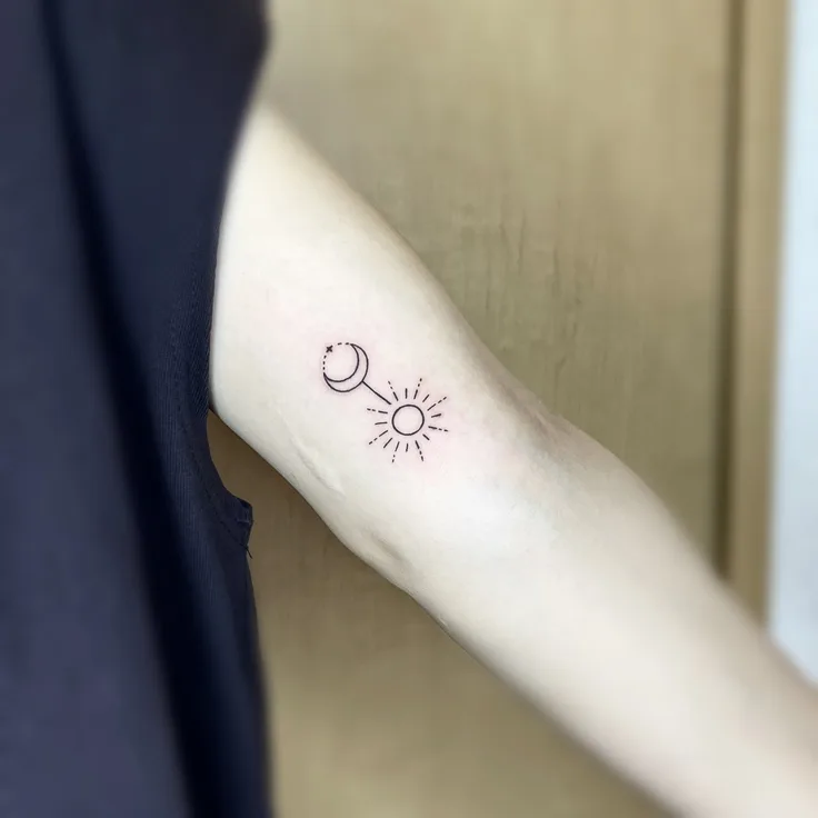 太陽と月