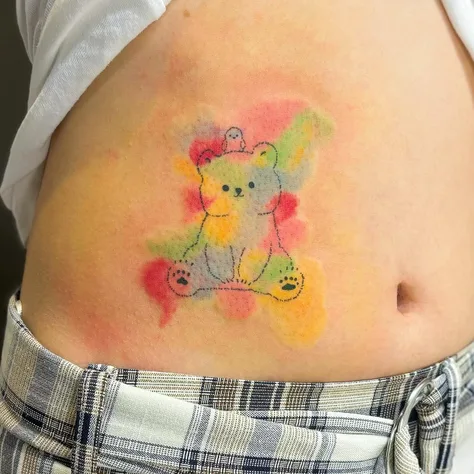 虹色のくま