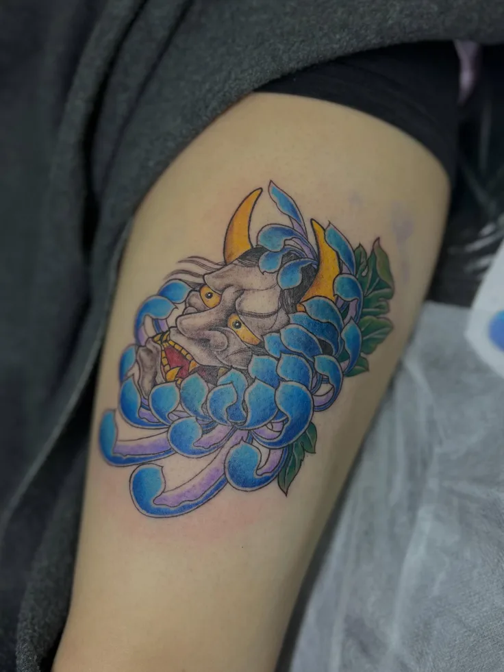 菊と般若