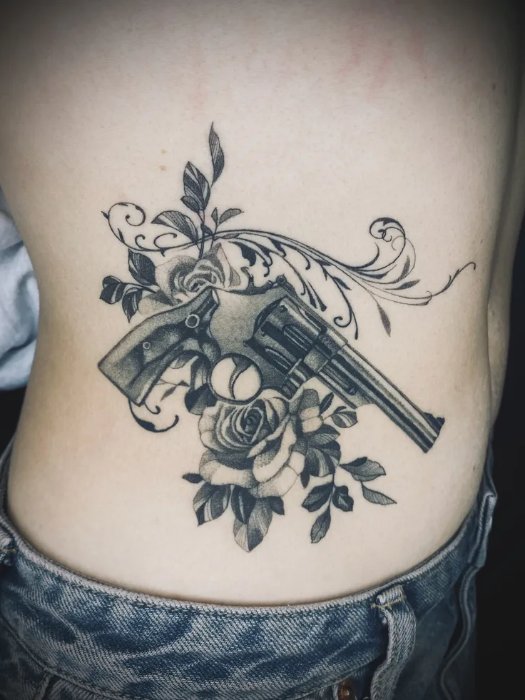 銃と薔薇