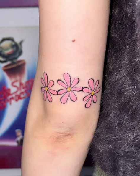 お花のフラッシュ