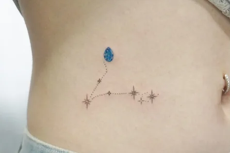 星座のタトゥー