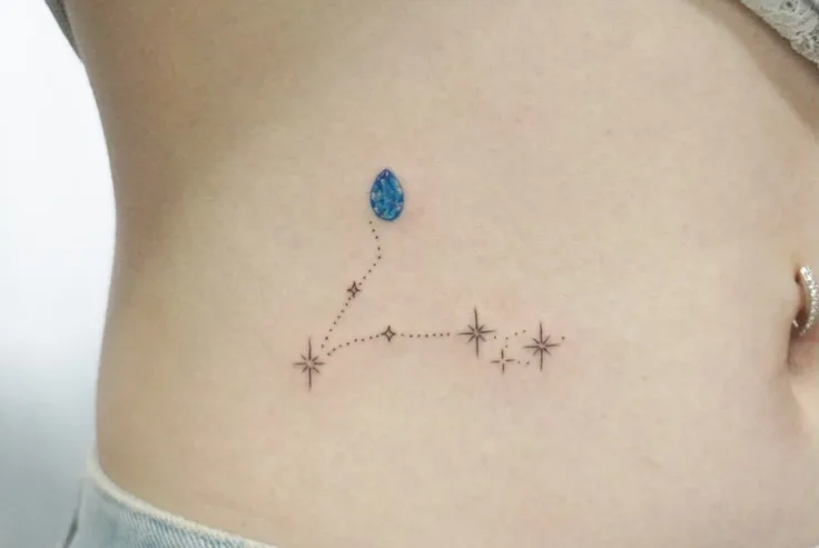星座のタトゥー