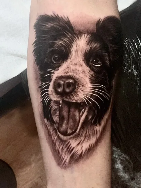 愛犬のタトゥー