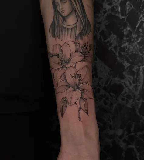 百合の花