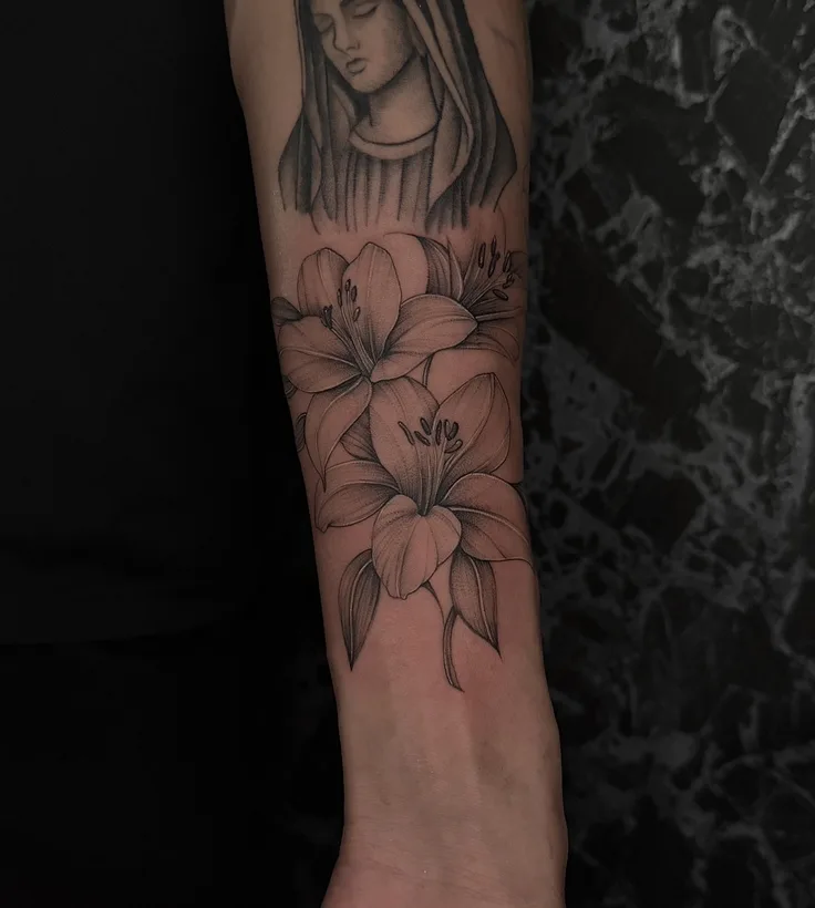 百合の花