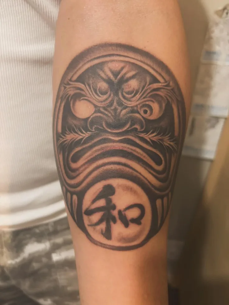 腕のタトゥー