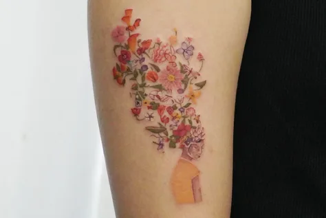 カラーの花