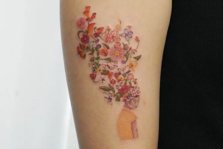 カラーの花