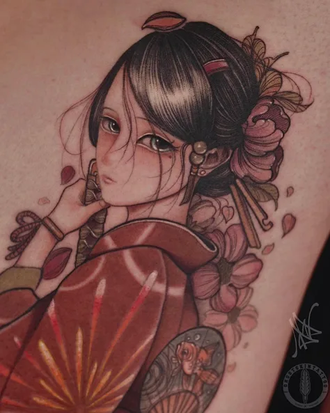 花火の刺青