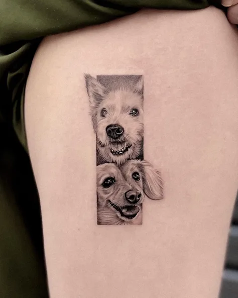愛犬のペットタトゥー