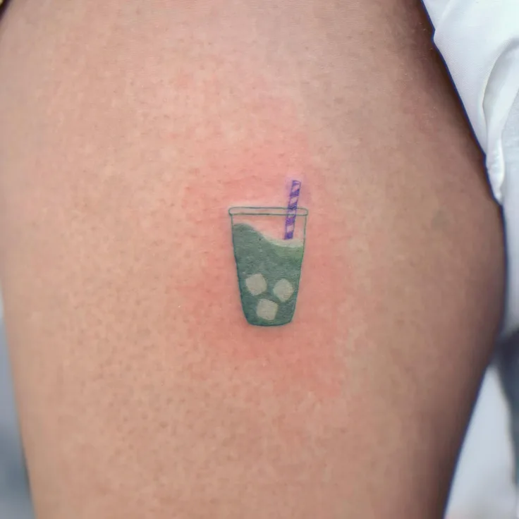 抹茶のカラータトゥー