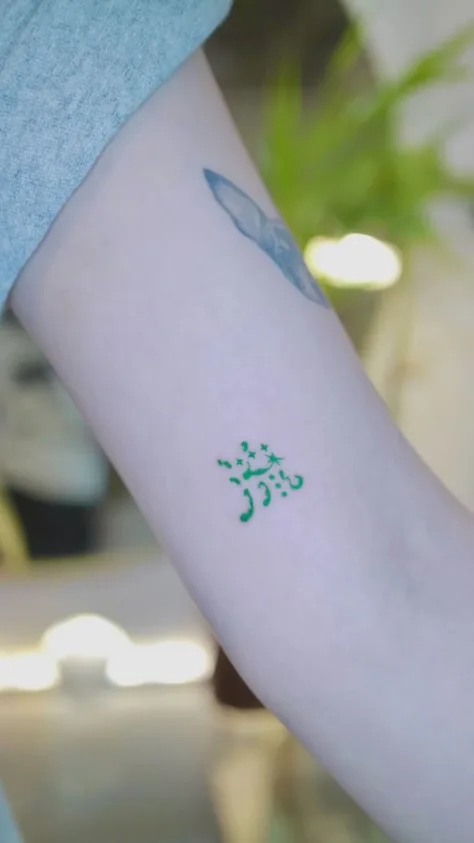 조조의 한자 오너먼트 “흐를 류” 🌊