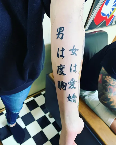 漢字タトゥー