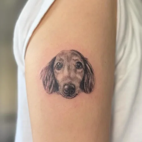 犬のタトゥー