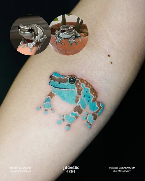 小さなカエル