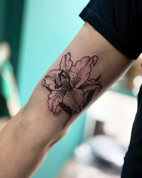 ユリの花