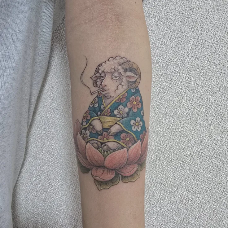 羊と煙草