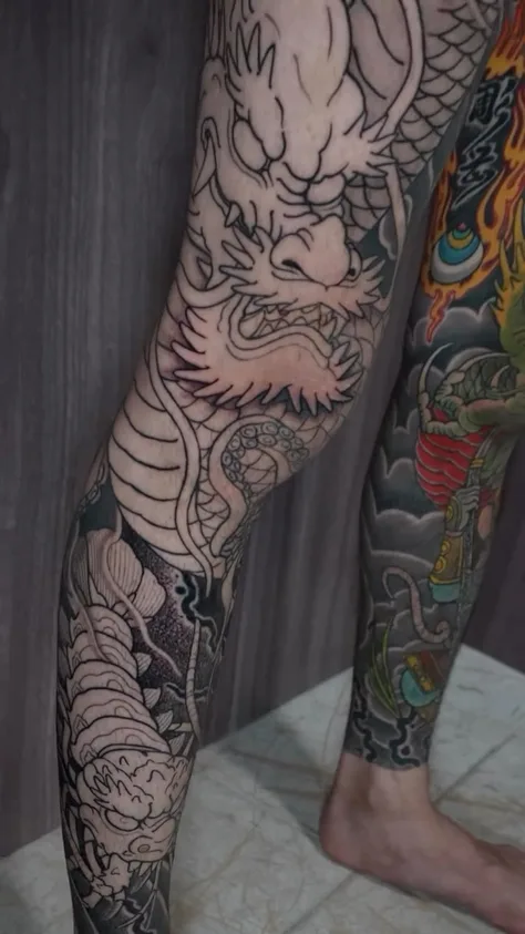 包腿進行中 龍 章魚 龍蝦 主題
