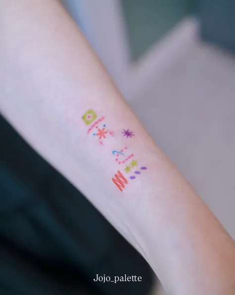 조조의 한글 레터링 오너먼트 “봄 • 별”