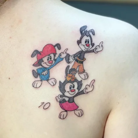 キャラのタトゥー