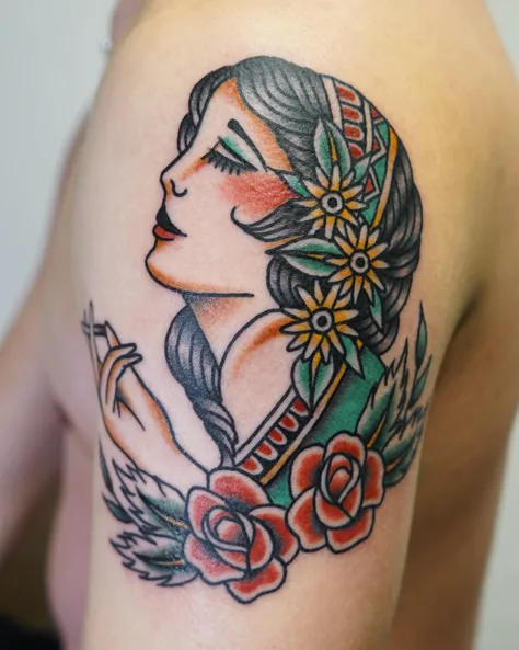 花と煙草