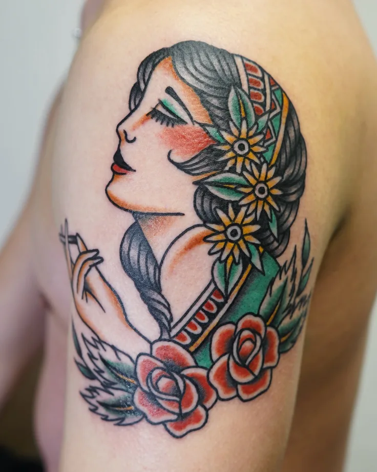 花と煙草